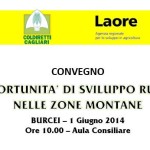 Coldiretti Cagliari: Domenica 1 giugno Burcei convegno sulle opportunità di sviluppo rurale delle zone montane.