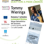 Il Consorzio Turistico Sa Corona Arrùbia e l’Associazione Lìberos presentano il libro dello scrittore olandese Tommy Wieringa “Questi sono i nomi” 07/09/2014.