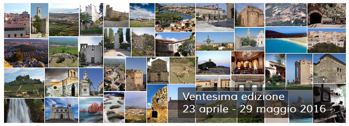 Il 23 aprile 2016 si apre ufficialmente la Ventesima edizione di Monumenti Aperti che approderà a Cagliari nelle date del 14 e 15 maggio. 
