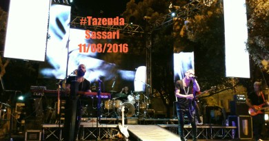 Tazenda concerto a Sassari 8 agosto 2016 Corso Vittorio Emanuele.